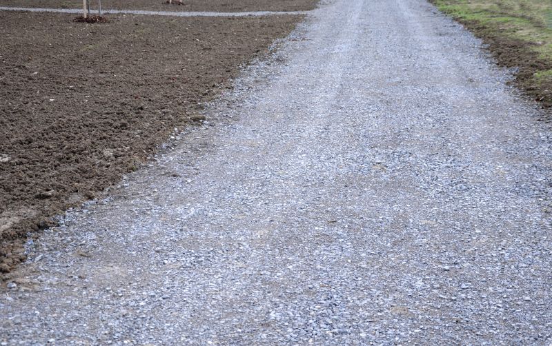 Driveway Gravel Spreading