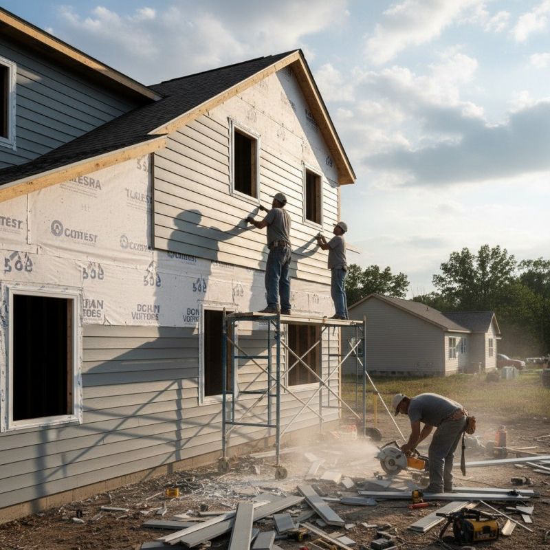 Commercial Siding Installation