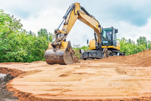 Grading Excavation in Cleveland