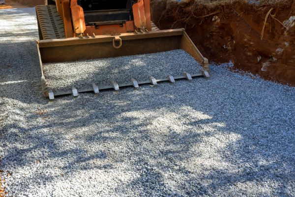 Gravel Driveway Rut Repair in Cleveland