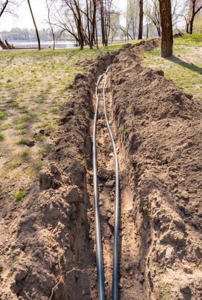 Irrigation Trenching in Cleveland