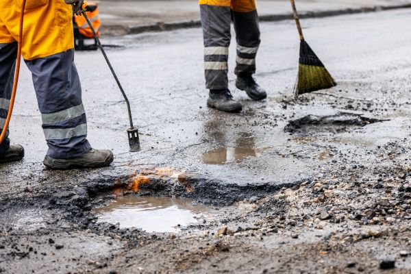 Gravel Pothole Repair in Cleveland